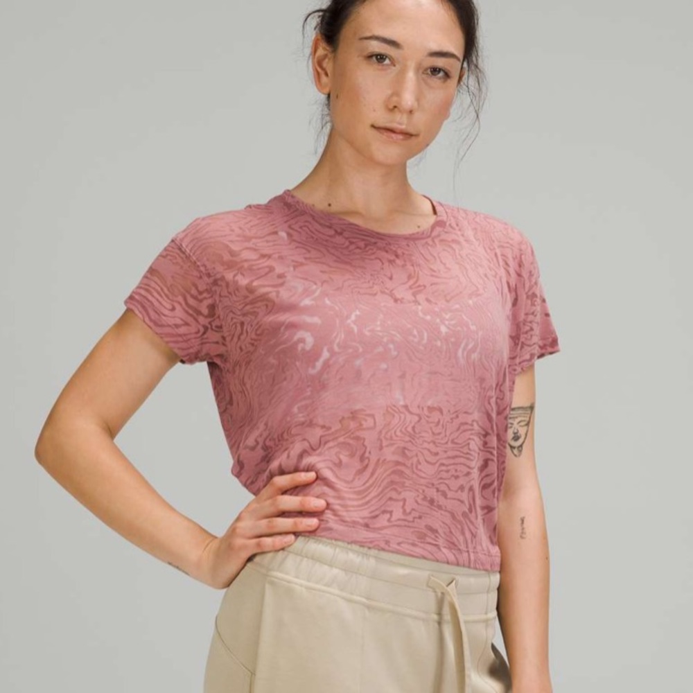 Lululemon Cates Tee *Veil